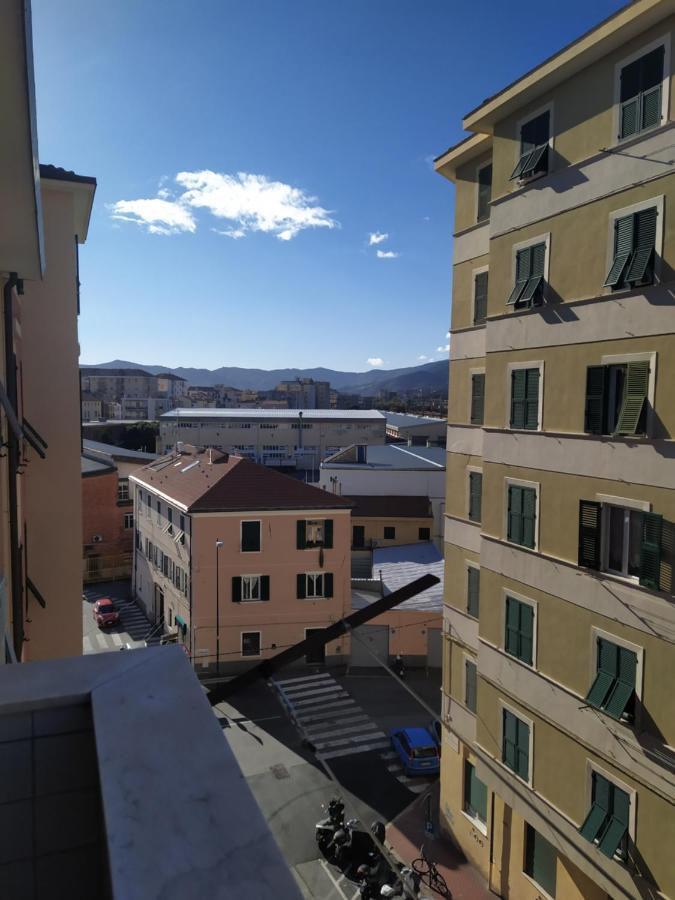 lecasedisusi casa blu Savona Bagian luar foto